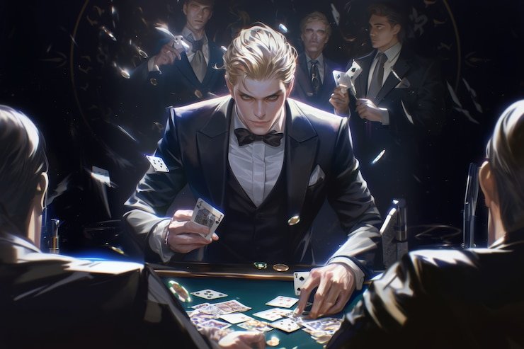 Live blackjack table broadcast on mobile phone screen during WTA tournament match
